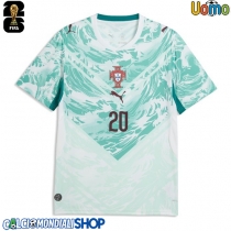 Maglie da calcio Portogallo Joao Cancelo #20 Seconda Maglia Mondiali 2026  Manica Corta